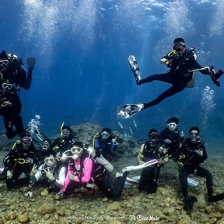 藍洞潛水blue Hole Dive Center Bed and Breakfast Heng-ch'un Exteriör bild