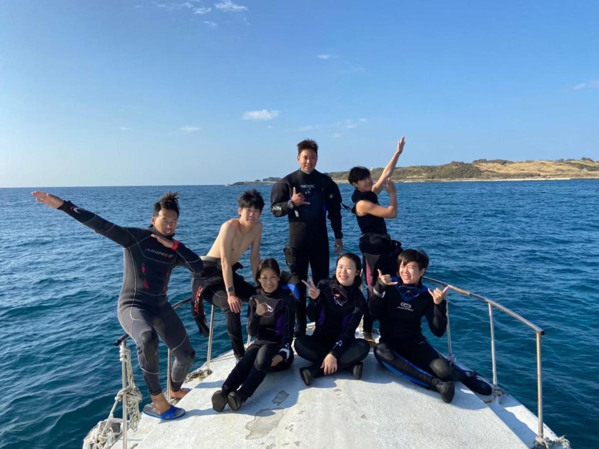 藍洞潛水blue Hole Dive Center Bed and Breakfast Heng-ch'un Exteriör bild