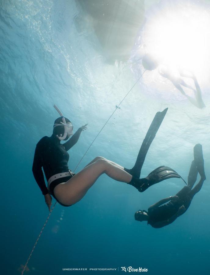 藍洞潛水blue Hole Dive Center Bed and Breakfast Heng-ch'un Exteriör bild